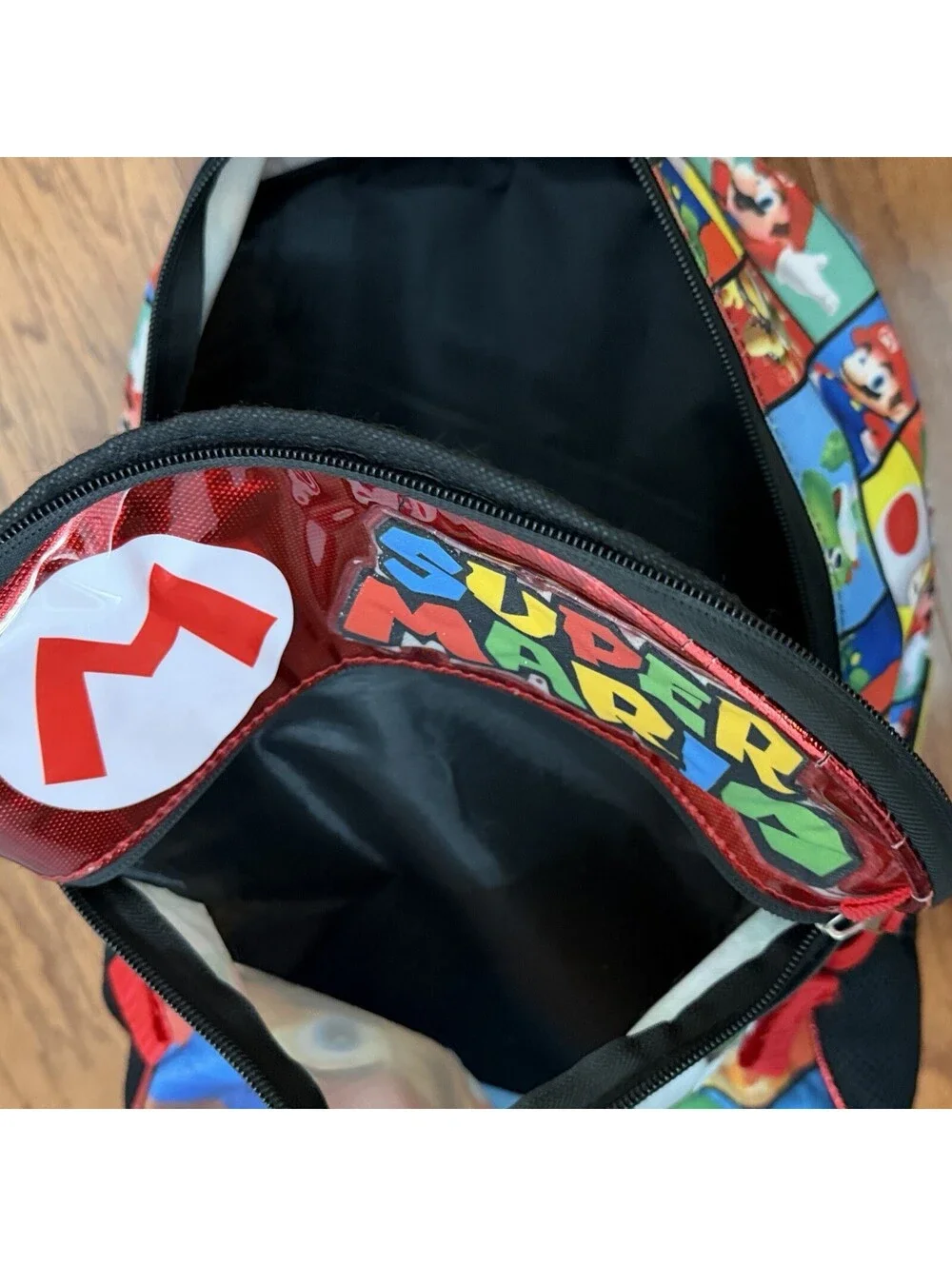 Nintendo Super Mario Bros Bioworld 16” Kids Backpack Mario Luigi Yoshi Toad
